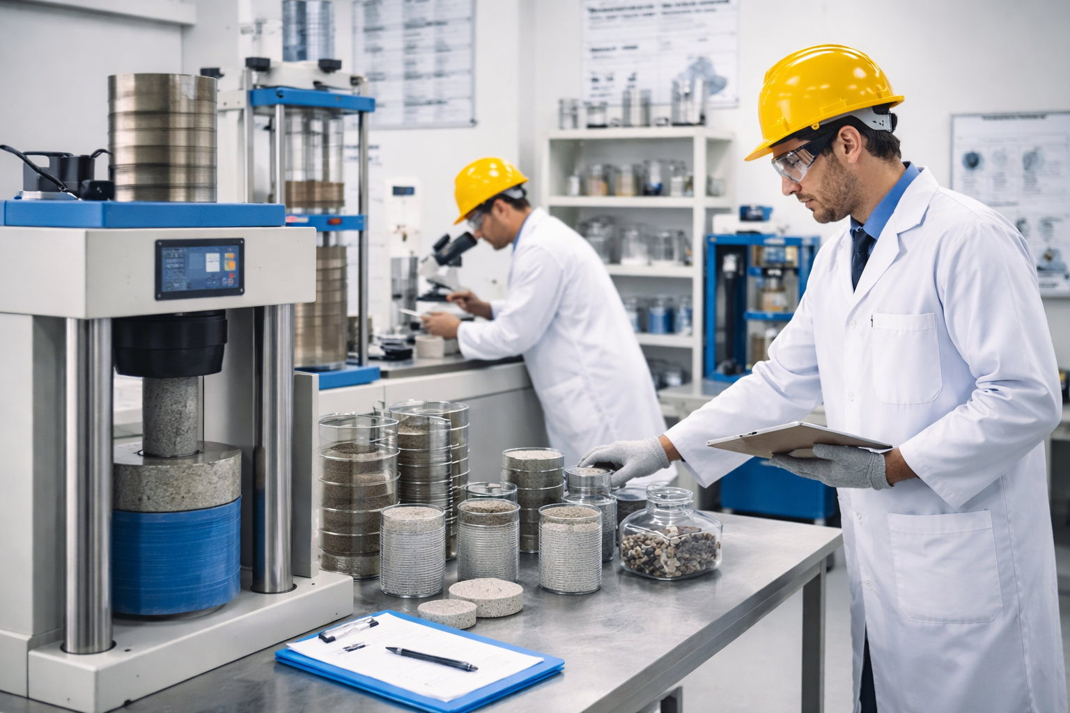Phòng thí nghiệm vật liệu xây dựng